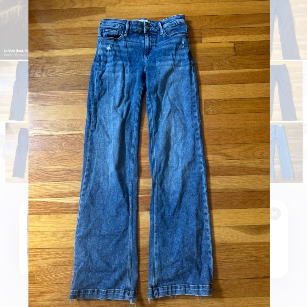 PAIGE denim mid rise jeans , so comfty